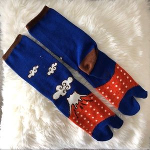 Janpanese style dressing socks